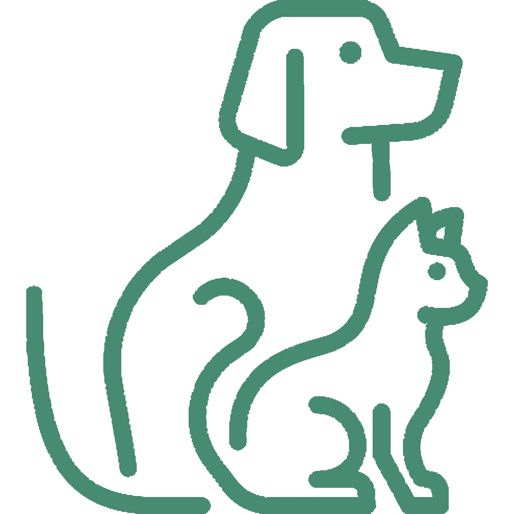 cat and dog icon